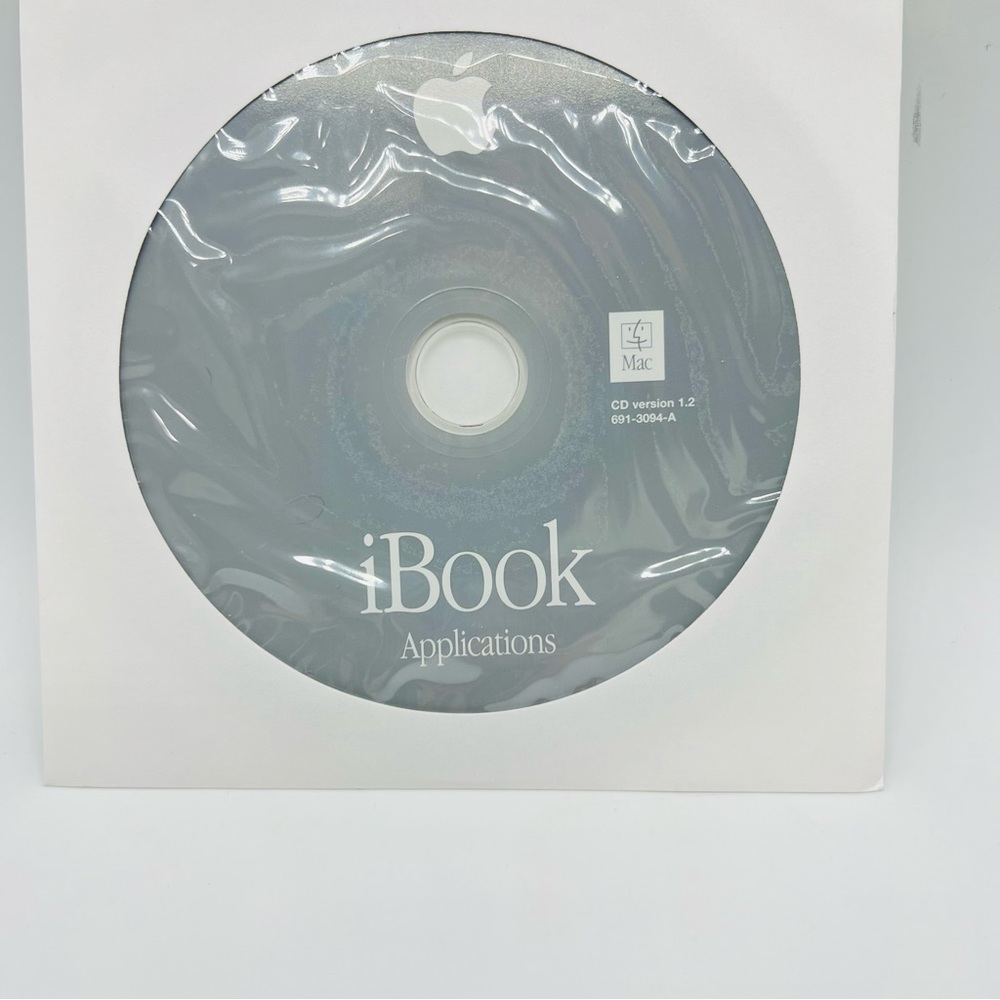 iBook Mac Applications CD Version 1-2  691-3094-A
